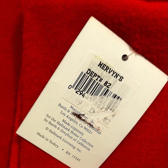 Hallmark Home Collection Christmas 100% Cotton Handtowel Set of 3 - Picture 3 of 5